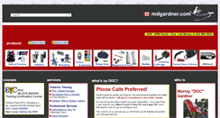 Desktop Screenshot of mdgardner.com